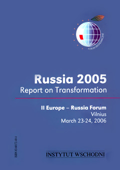 Russia 2005. Report on Transformation